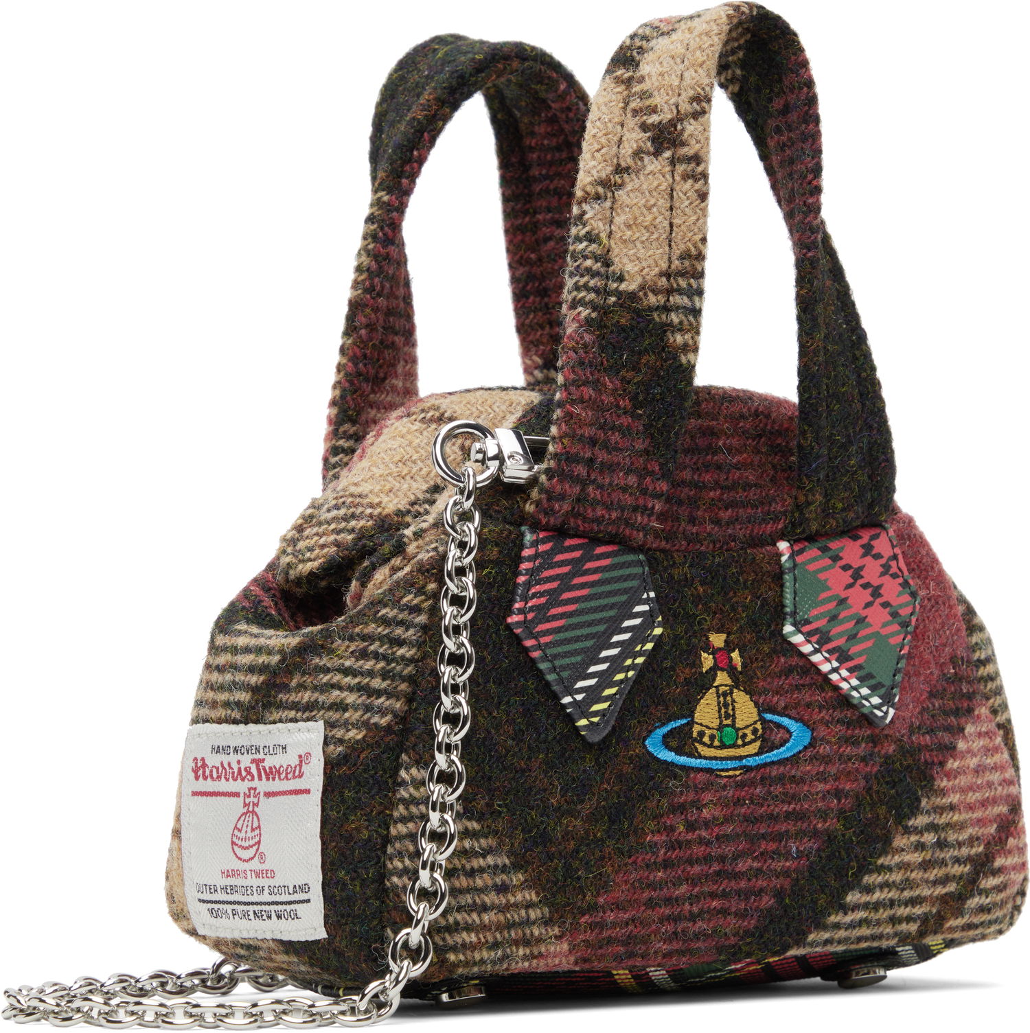 Дамска чанта Vivienne Westwood Archive Mini Yasmine Bag Многоцветен | 4703000KW-W018D-, 1