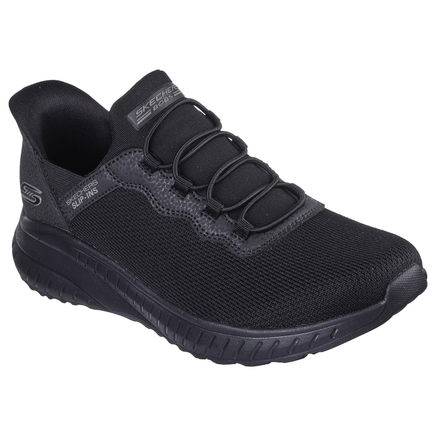 Кецове и обувки Skechers Bobs Squad Chaos-Dai Slip-Ins Черно | 117500-BBK, 1