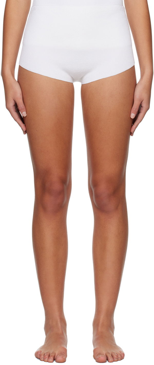 гащички The Row Ausra Knit Briefs Бяло | 6884-Y224, 0