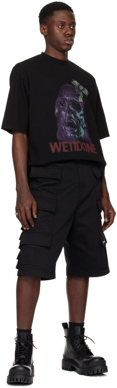 Тениска We11done We11done Graphic Print T-Shirt Черно | WD-TT1-24-743-U-BK, 3