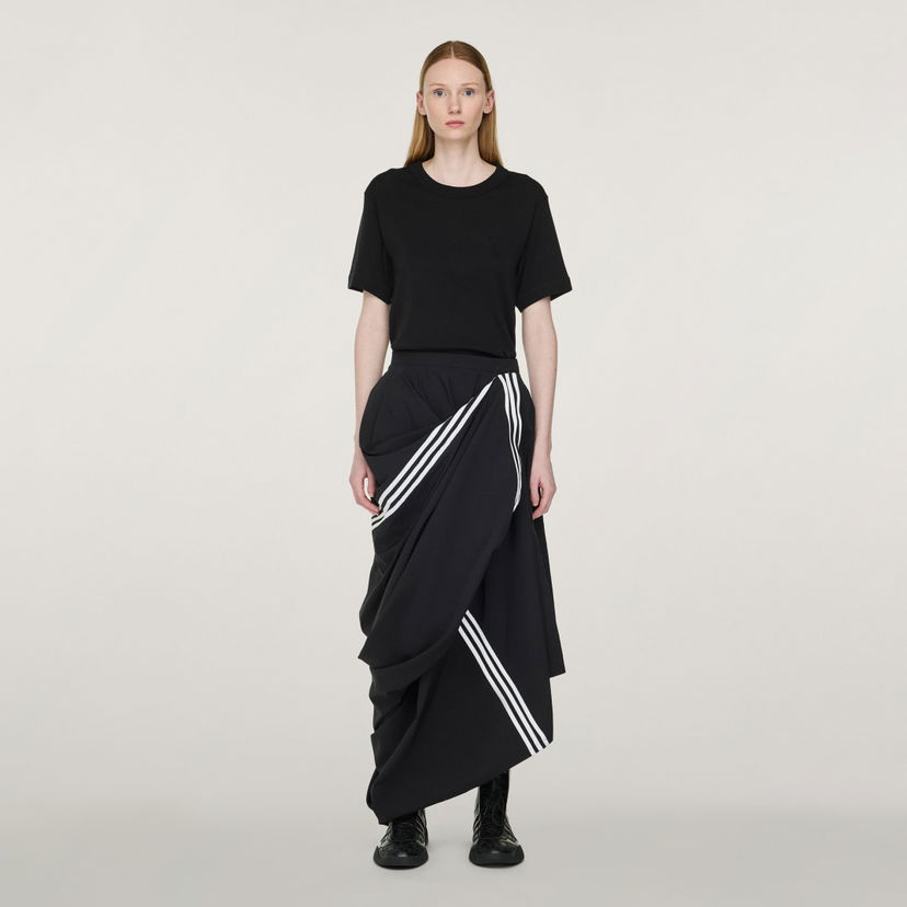 Пола adidas Performance Y-3 3 Stripes Draped Wrap Skirt Черно | JV6782