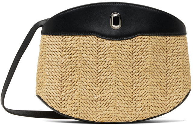 Black Tondo Crossbody Bag