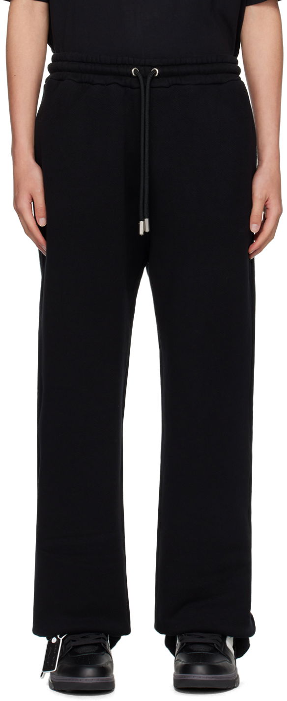 Спортни панталони Off-White Black Stitch ARR Sweatpants Черно | OMCH054C99FLE0031001, 0