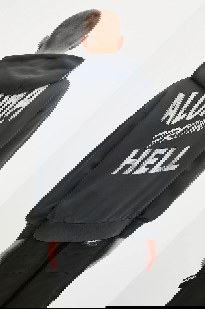 Суитчър Aries Aries Faded Aloha From Hell Hoodie Черно | AR2001303, 0