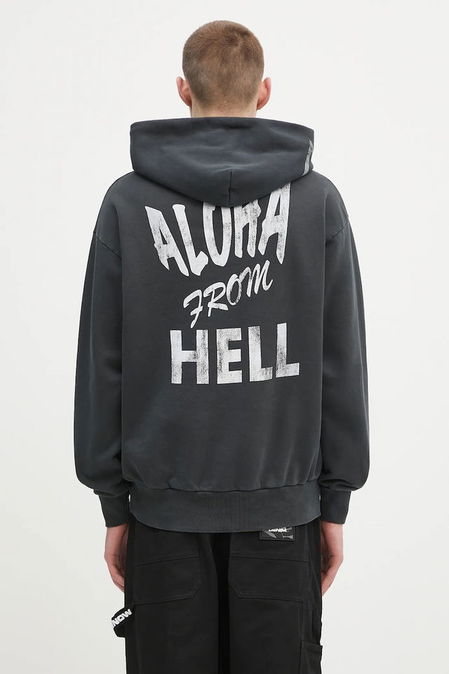 Aries Faded Aloha From Hell Hoodie