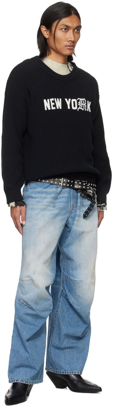 Пуловер R13 R13 'New York' Knit Sweater Черно | R13WY199-Y016C, 3