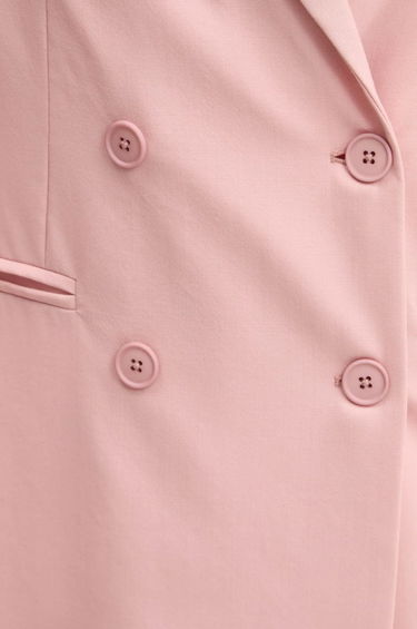 Яке Fiorucci Fiorucci Double-Breasted Blazer Розово | W01FMBDO059WO01PN02, 5