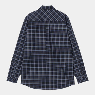 Риза Carhartt WIP Carhartt WIP Widmark Long Sleeve Shirt Синьо | I035326_1, 1