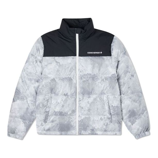 Пухо яке Converse Short Down Jacket Сиво | 10021976-A02