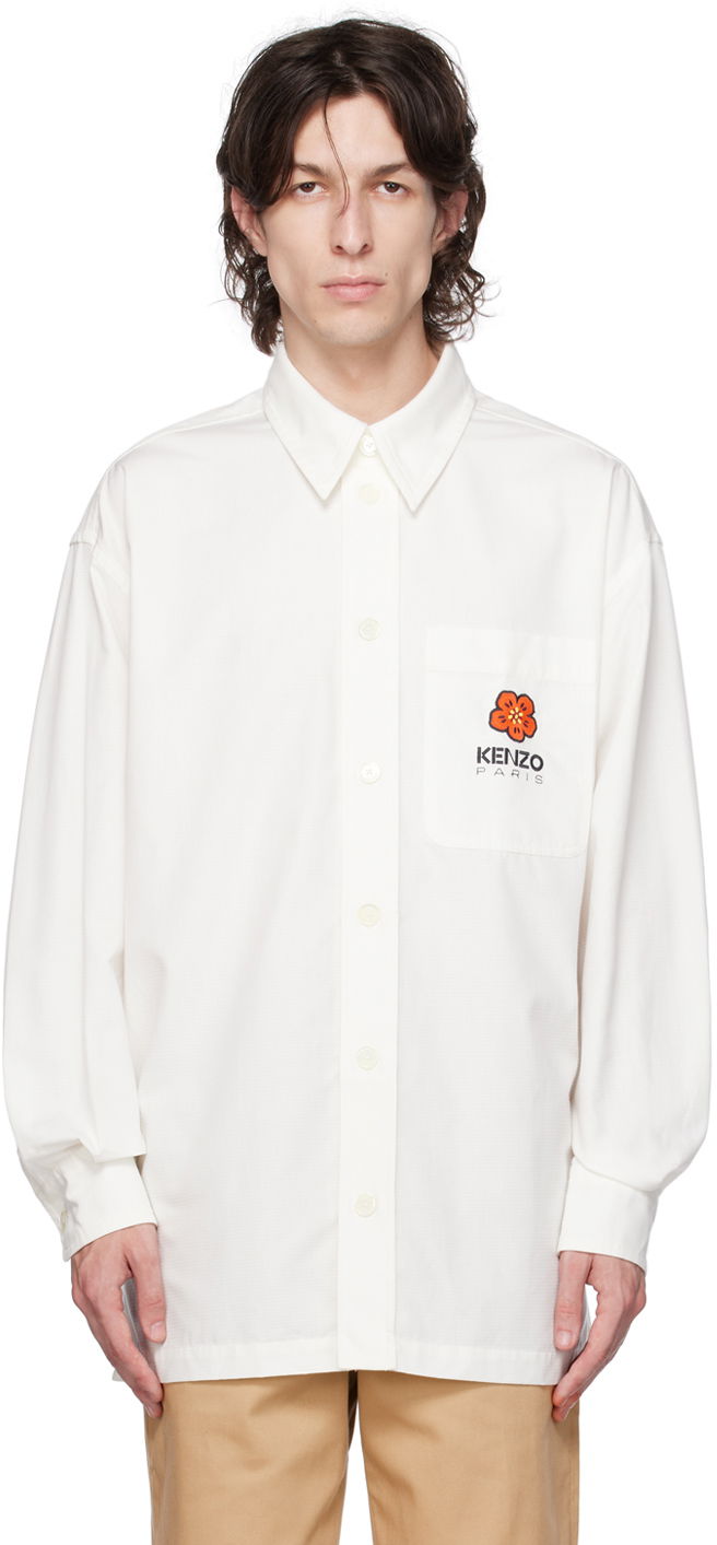 Риза KENZO Paris Boke Flower Бяло | FD65CH5079LA, 0