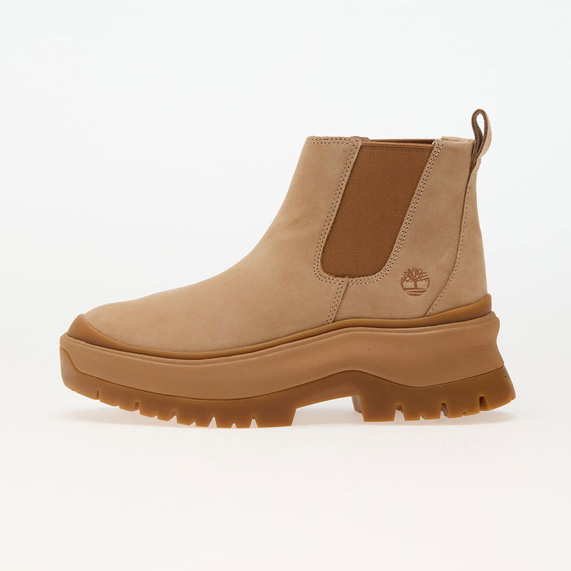 Кецове и обувки Timberland Carnaby Cool Basic Chelsea Lt Beige Nubuck Кафяво | TB0A28XMEN71