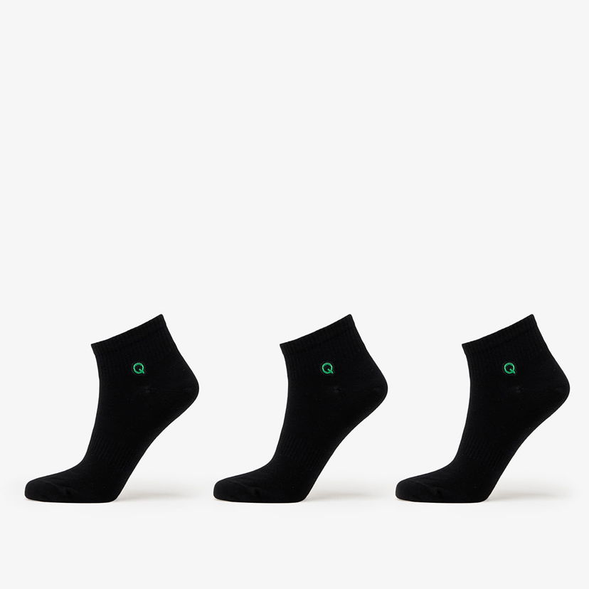 Чорапи Queens Essential Ankle Socks 3-Pack Черно | QNS_068