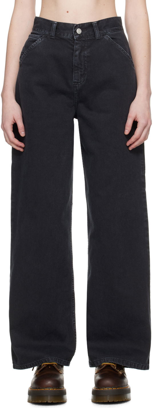 Дънки Carhartt WIP Work In Progress Jens Trousers Черно | I033142 894J, 0