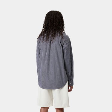 Риза Carhartt WIP Carhartt WIP Arvin Long Sleeve Striped Shirt Тъмно синьо | I034560_2, 2