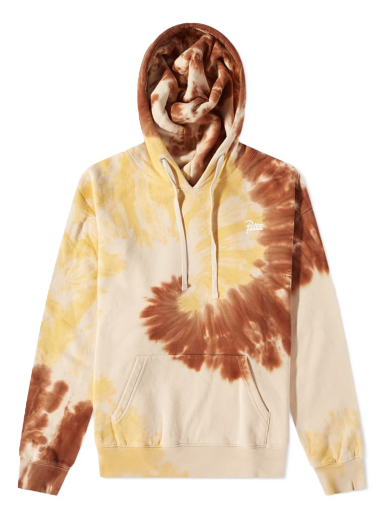 Суитчър Patta Tie Dye Hoody Tapioca Бежово | PSS23SWRLBHS1