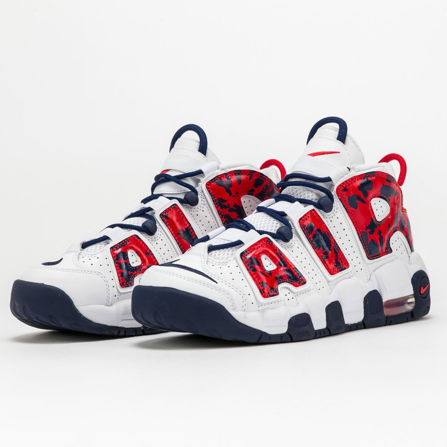 Кецове и обувки Nike Air More Uptempo GS Бяло | CZ7885-100, 1