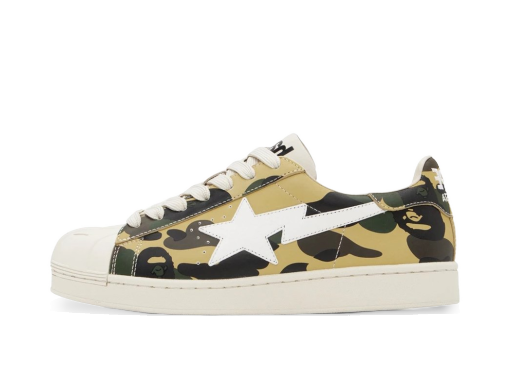 Кецове и обувки BAPE A Bathing Ape Skull Sta 1st "Camo Yellow" Жълто | 1J20-191-008 YEL