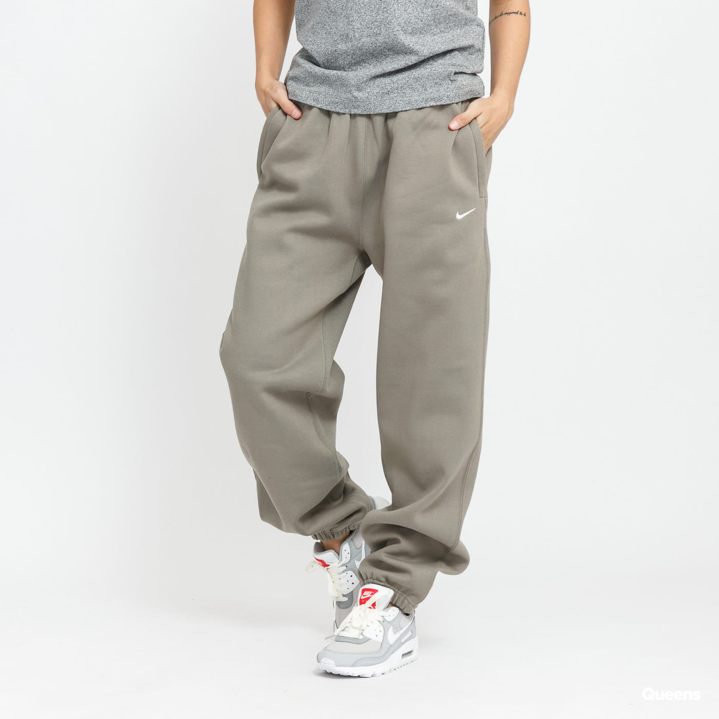 Спортни панталони Nike Fleece Pants Бежово | CW5565-320, 1