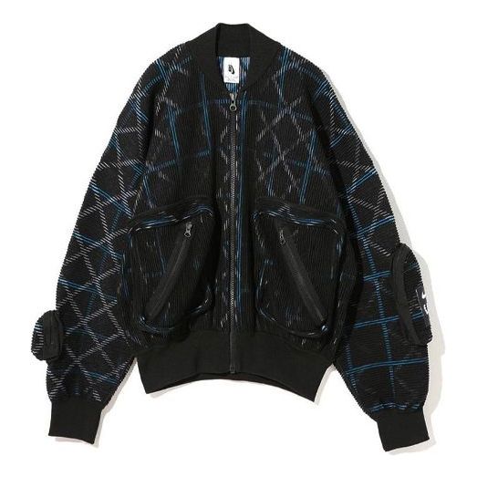 Яке бомбър Nike Nike x UNDERCOVER Crossover Knit Bomber Jacket Черно | CZ4705-010