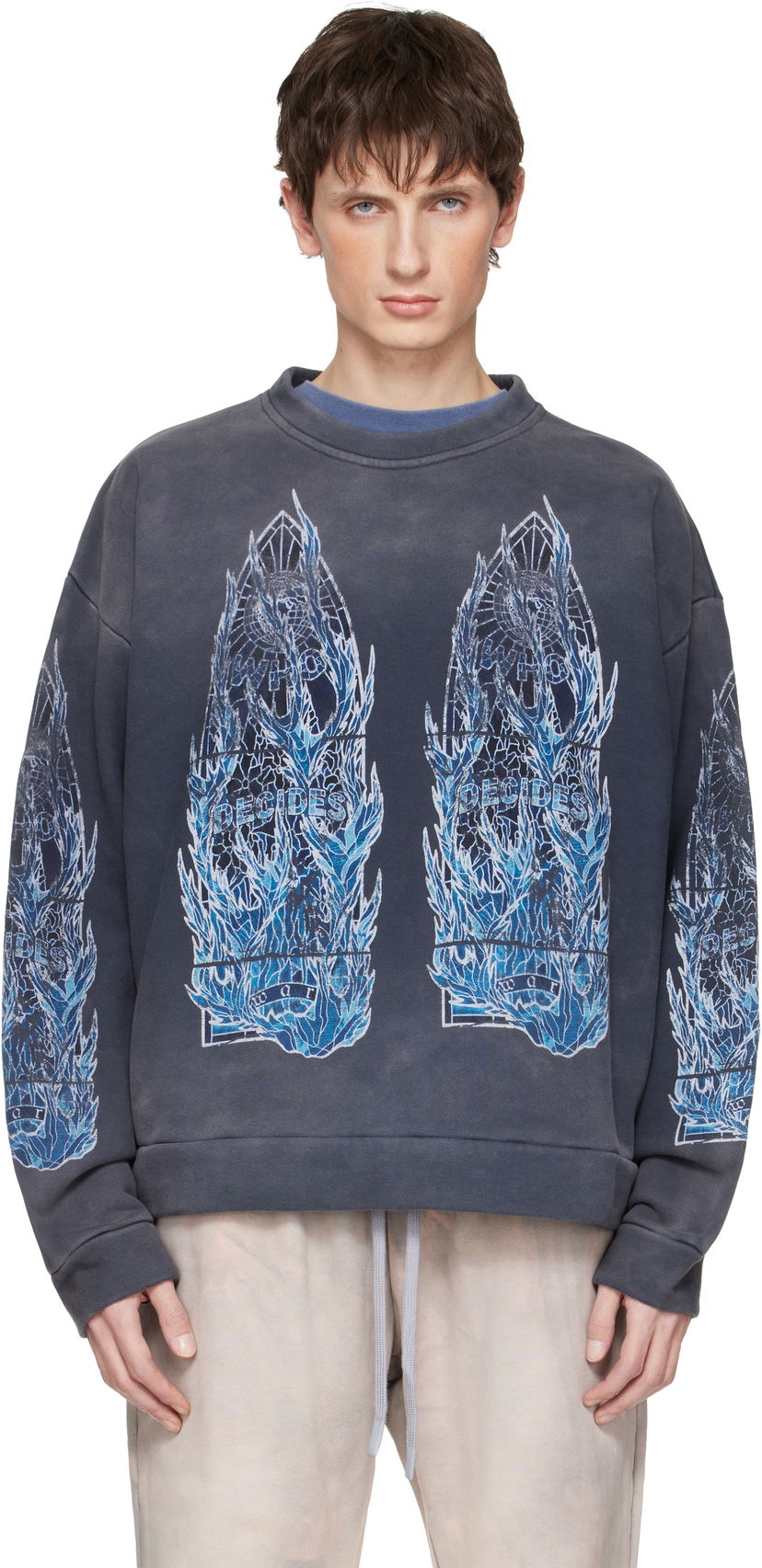 Суитчър Who Decides War Who Decides War Flame Glass Sweatshirt Многоцветен | 1110330010FW25