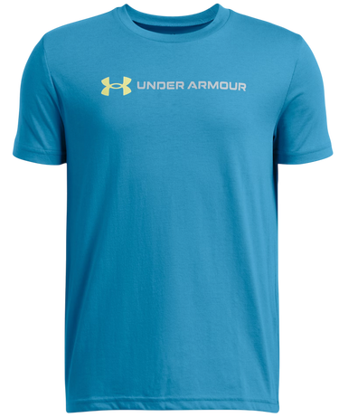 Тениска Under Armour Under Armour Logo Wordmark Short Sleeve T-Shirt Синьо | 1389963-452, 0