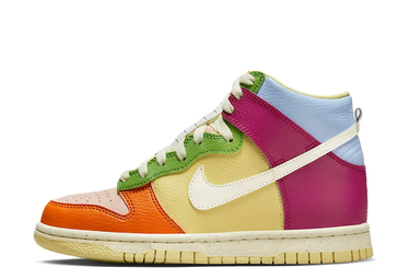 Кецове и обувки Nike Dunk High "Multicolor" GS Многоцветен | DZ5638-500, 1