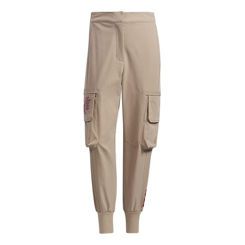Карго панталони adidas Originals Side Pocket Bundle Feet Woven Pants Бежово | GP0612, 0