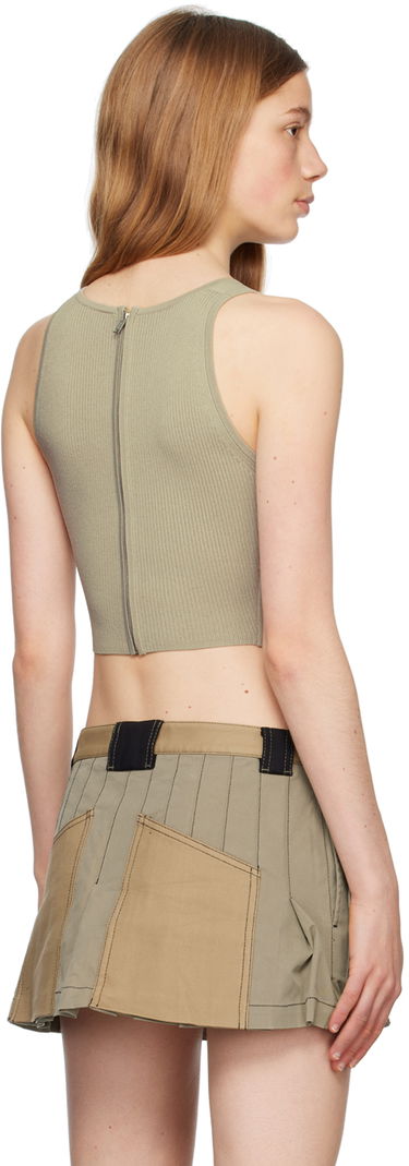 Потник Dion Lee Sport Corset Tank Top Зелено | A7720P23, 2