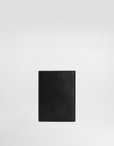 Портфейл Dolce & Gabbana Tempesta Calfskin Passport Holder Черно | BP2215AU99480999, 2