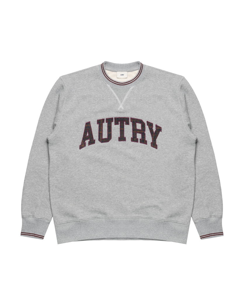 Суитчър Autry Autry Sweatshirt Сиво | SWPMU4HQ