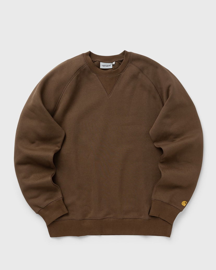 Суитчър Carhartt WIP Chase Sweat Кафяво | I033660-218.XX