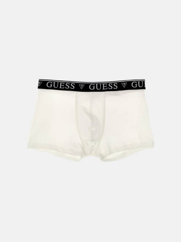 Боксерки GUESS Logo Elasticated Waistband Boxer Trunk Бежово | U2RF00K6YW1, 0