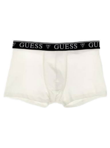 Боксерки GUESS Logo Elasticated Waistband Boxer Trunk Бежово | U2RF00K6YW1