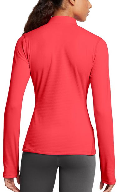 Суитчър Under Armour Women's Running Half-Zip Long Sleeve Top Червено | 1386417-713, 1