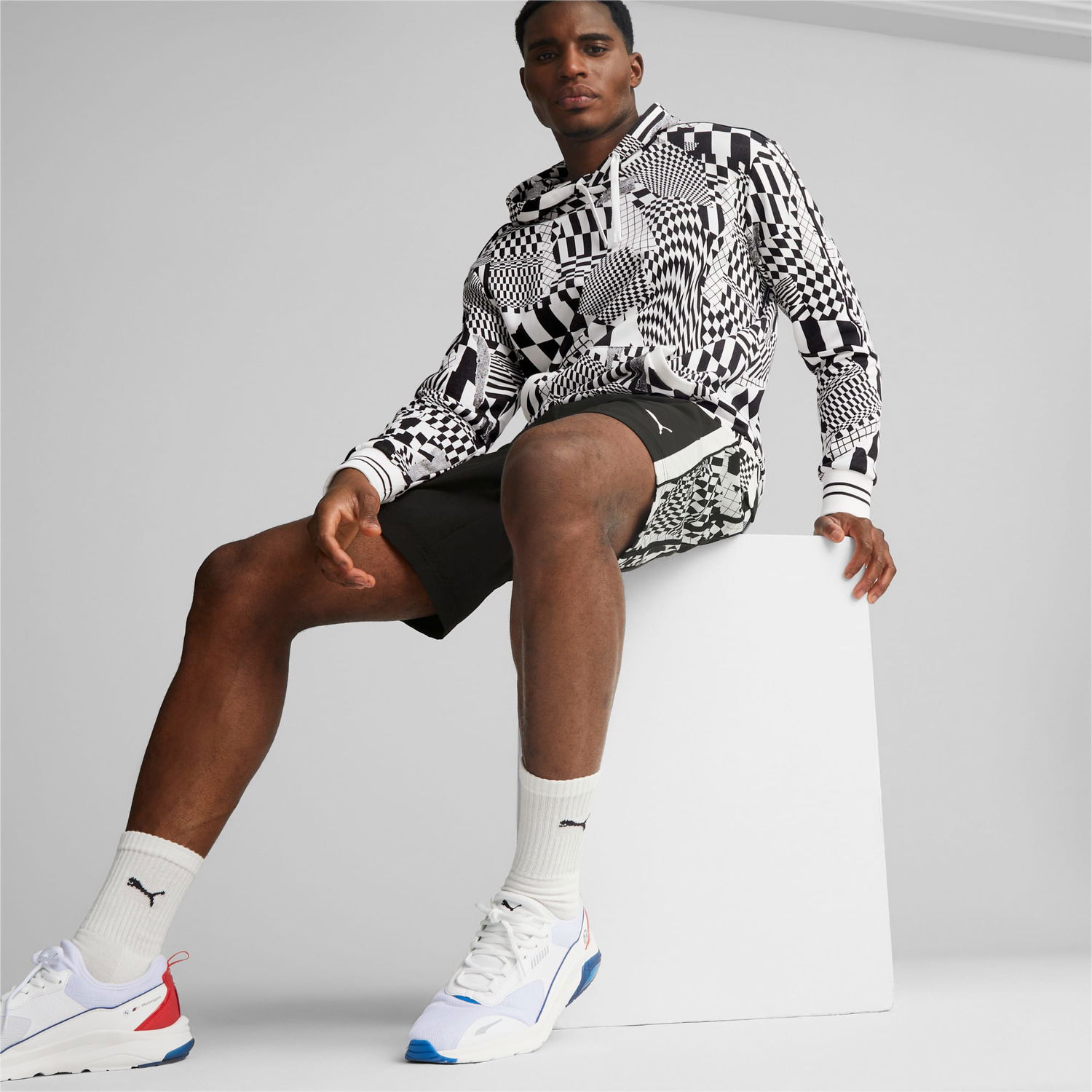 Къси панталони Puma 8.5’’ BMW M Motorsport Shorts Черно | 538401_01, 0