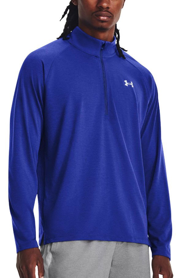 Тениска Under Armour Streaker Half Zip Тъмно синьо | 1361474-401, 0