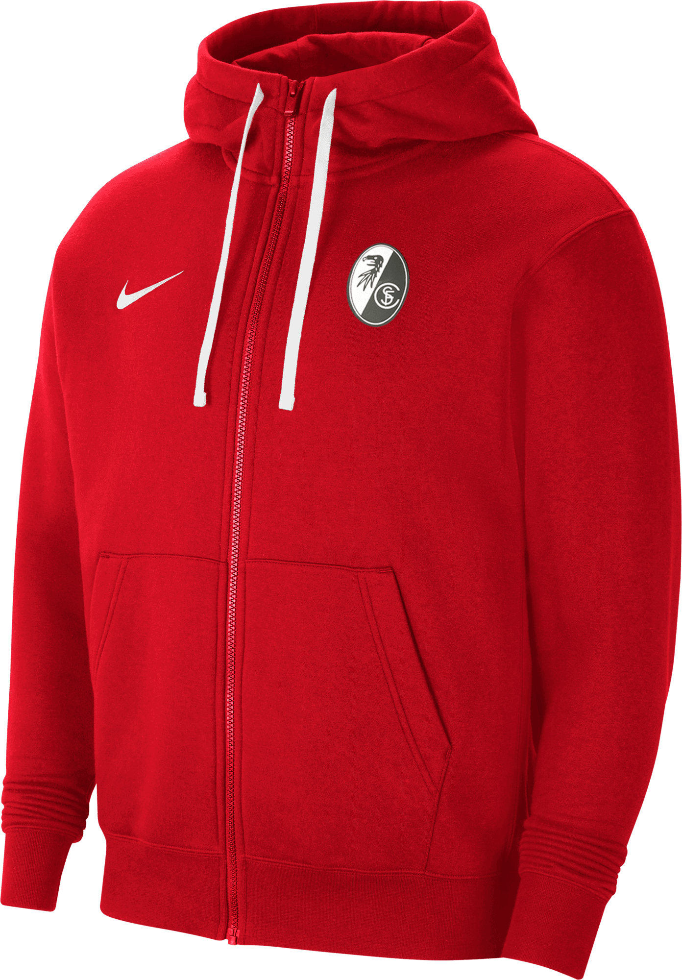 Суитчър Nike Nike SC Freiburg Full-Zip Hoodie Червено | 6scfcw6887-657, 0