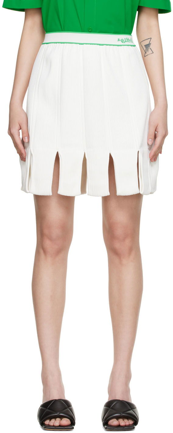 Пола Bottega Veneta Mini Skirt Бяло | 703054 V22P0, 0