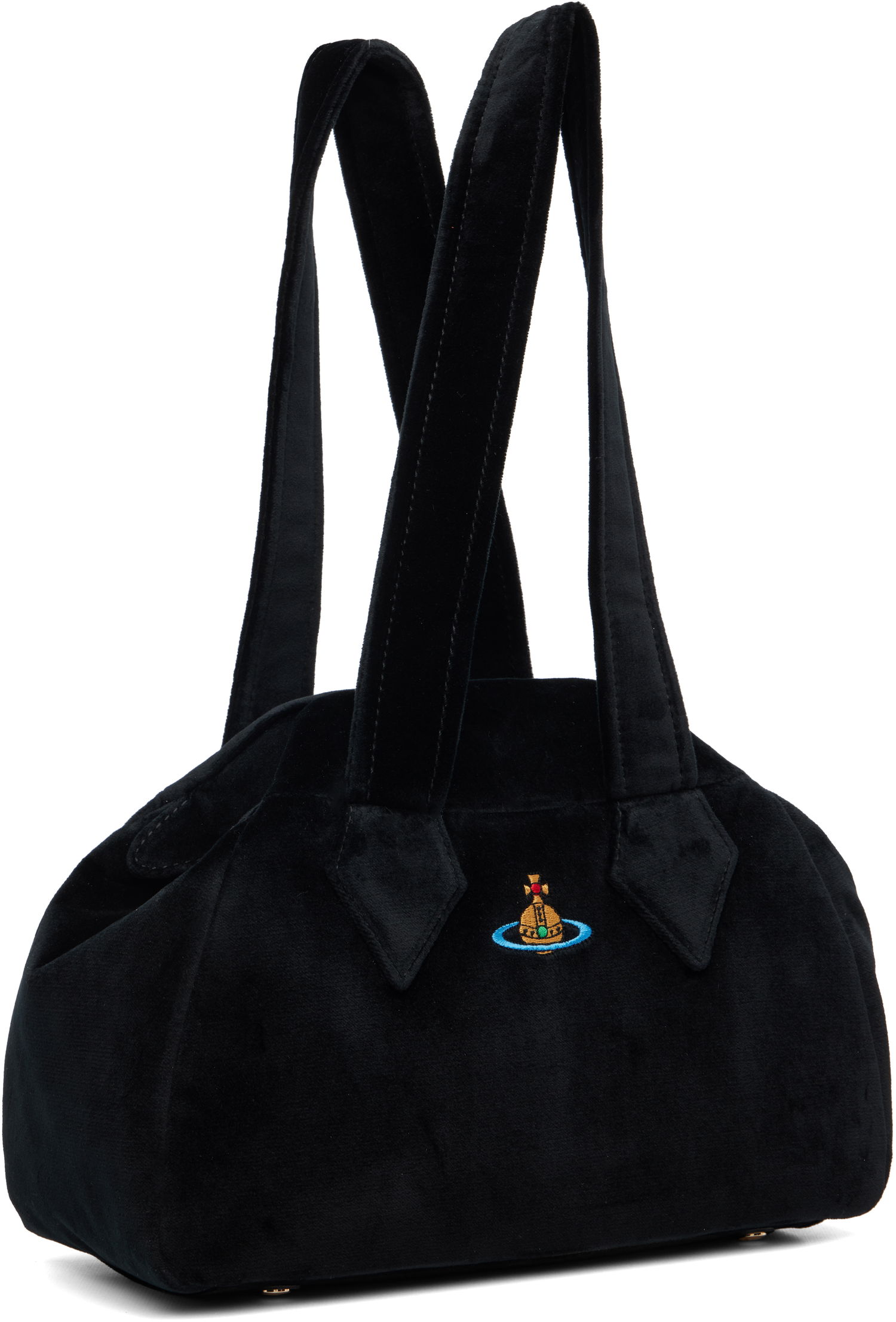 Дамска чанта Vivienne Westwood Medium Yasmine Bag Черно | 4702000CW-W00ZL-, 1