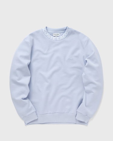 Суитчър Lacoste LOGO JACQUARD COLLAR DOUBLE FACE SWEATSHIRT Синьо | SH7473-J2G, 0