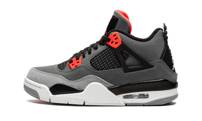 Кецове и обувки Jordan Jordan 4 Retro Infrared Сиво | 4084201