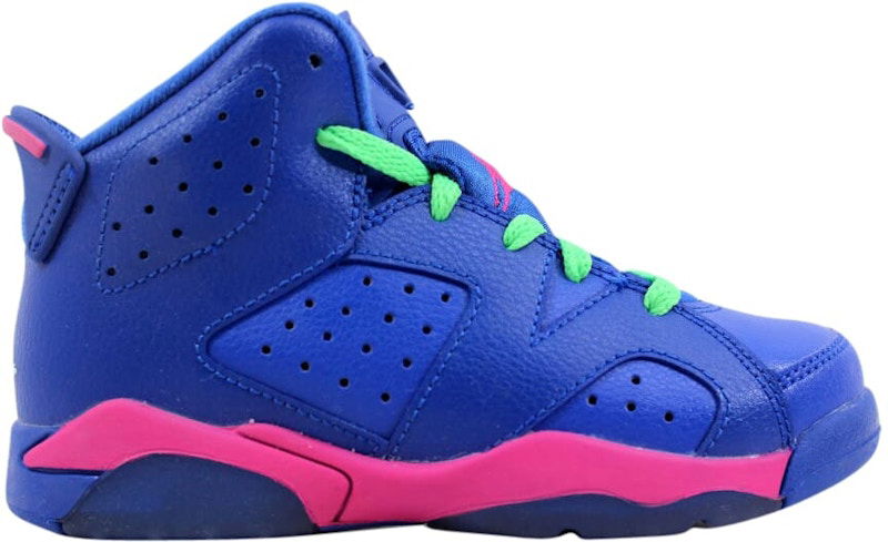 Кецове и обувки Jordan Air Jordan 6 Retro Синьо | 543389-439, 0