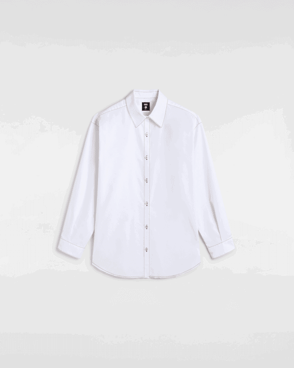 Риза Vans Gillian Button Down Shirt Бяло | VN000M9EWHT, 0