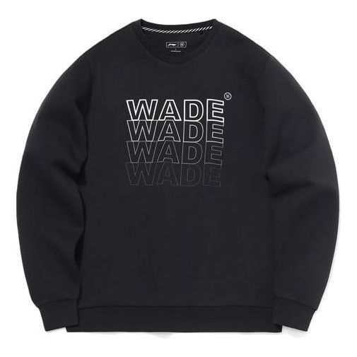 Пуловер Li-Ning Wade Logo Sweatshirt Черно | AWDQ703-1, 0