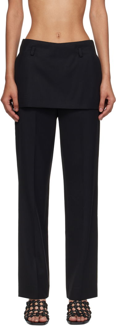 Панталони TOTEME TOTEME Skirt Trousers Черно | 253-WRB0284-FB0435, 0