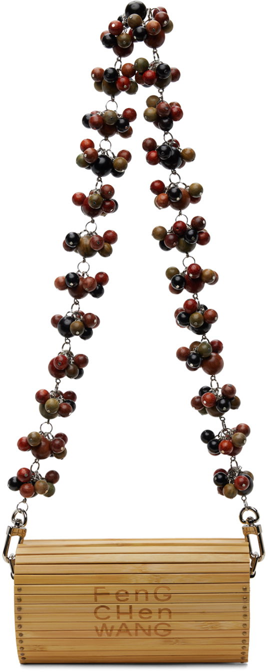 Feng Chen Wang Beaded Bamboo Bag