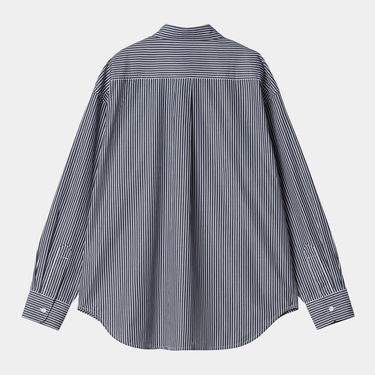 Риза Carhartt WIP Carhartt WIP Arvin Long Sleeve Striped Shirt Тъмно синьо | I034560_2, 3