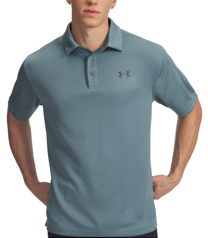 Поло тениска Under Armour Polo Shirt Tech Polo Тюркоазено | 1290140-587
