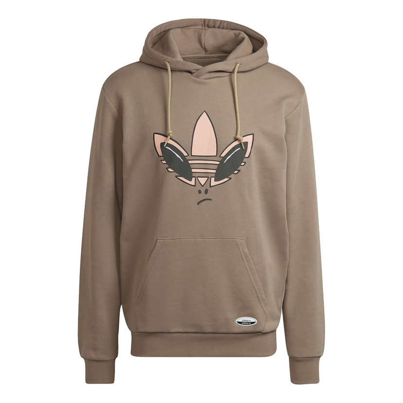 Суитчър adidas Originals Q1 Hoodie Кафяво | HC9450