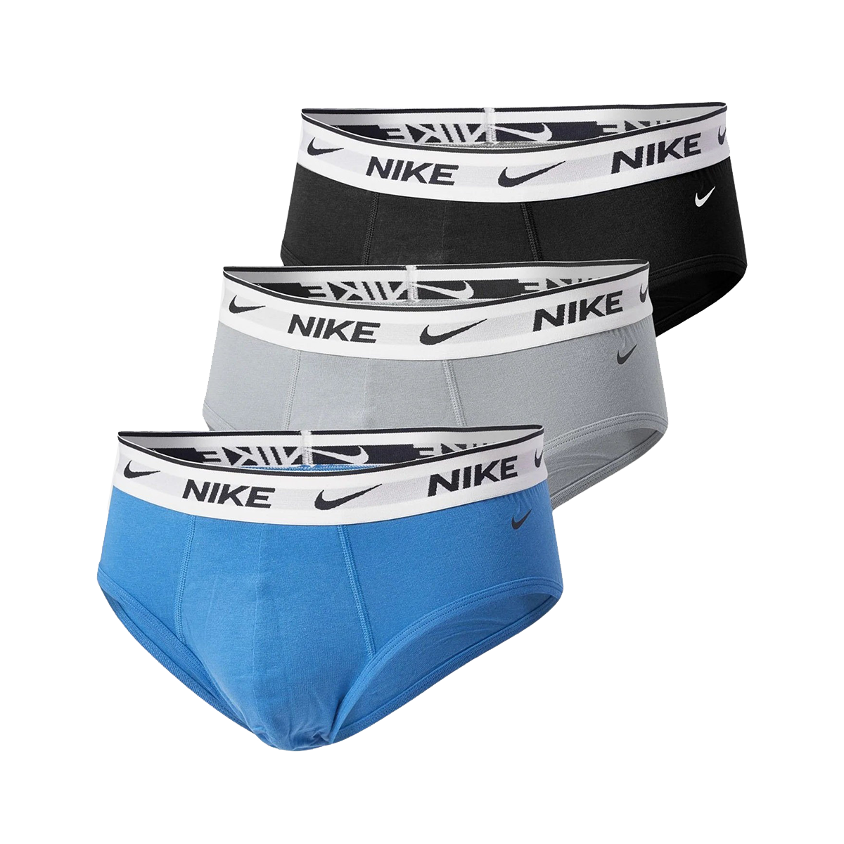 Бельо и чорапи Nike Men's Briefs 3-Pack Сиво | 0000KE1006F8G, 0